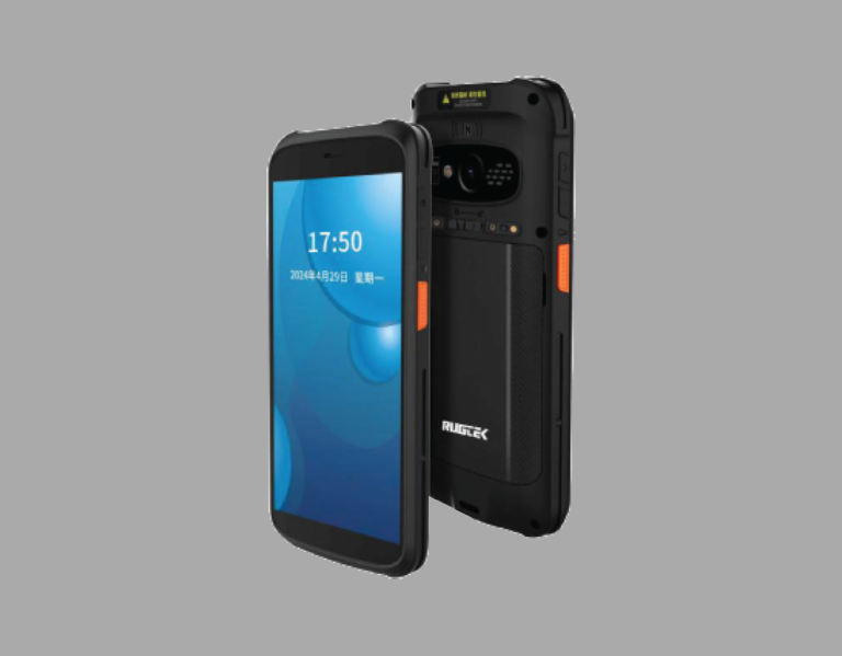 Rugtek i2 Mobile POS Terminal | Android 13 Rugged Handheld POS Device for Delivery Billing, Warehouse Inventory & Field Sales