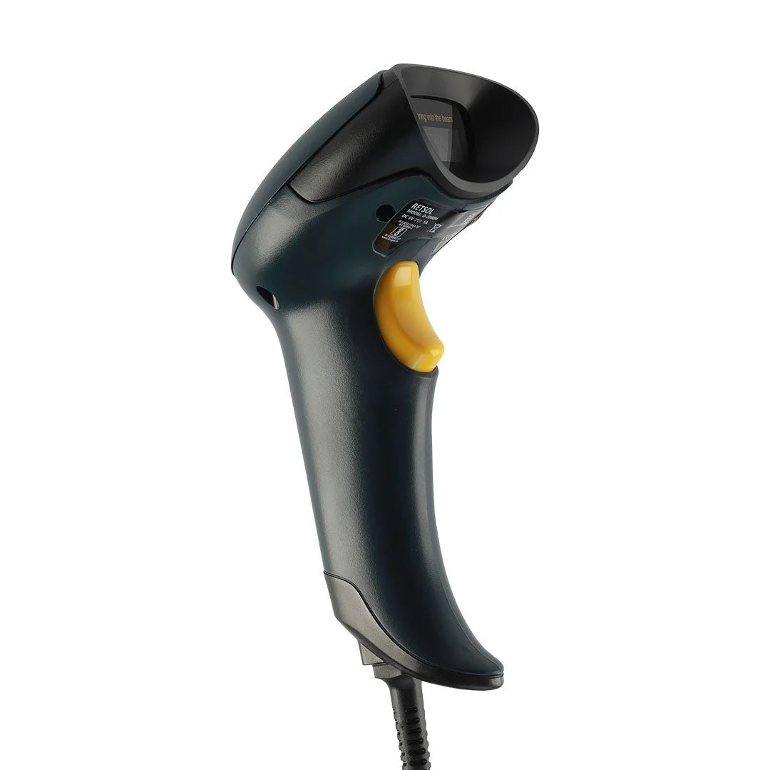 Retsol D2060N 2D Wired Barcode Scanner | USB & RS232 Handheld QR Code Reader | Mobile Screen Scanning | POSMEA India