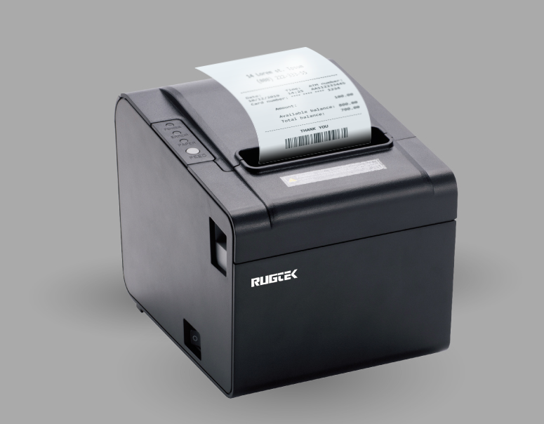 Rugtek RP-80 H1 Wi-Fi Thermal Printer – 3 Inch Wireless POS Receipt Printer for Retail & Restaurant Billing