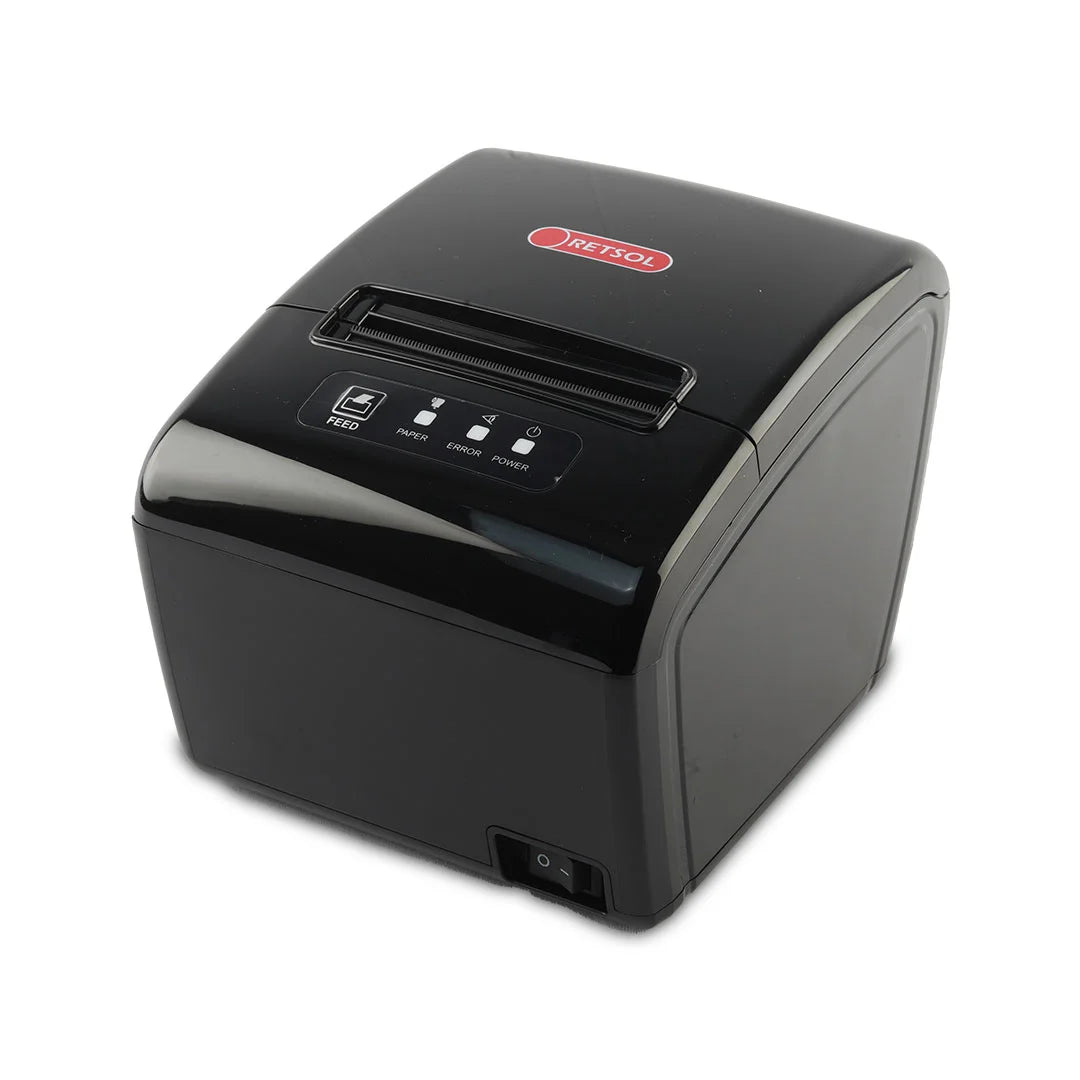 RETSOL RTP-82UB 80mm Thermal Receipt Printer | USB + Bluetooth POS Printer | 230mm/s | POSMEA India