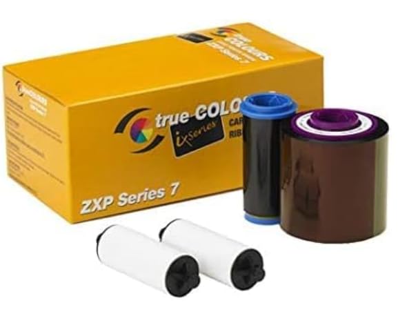 Zebra ZXP7 IX Series YMCKO Ribbon 800077-742EM | 750 Prints Full-Color Card Printer Ribbon India