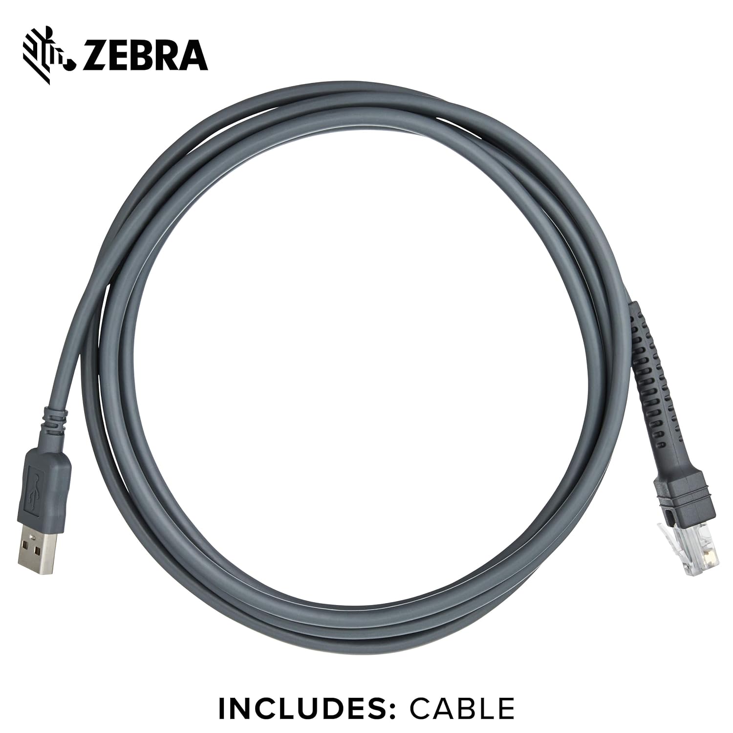 Symbol LS USB Cable CBA-U01-S072ZAR | Zebra Barcode Scanner USB Cable – Buy in India