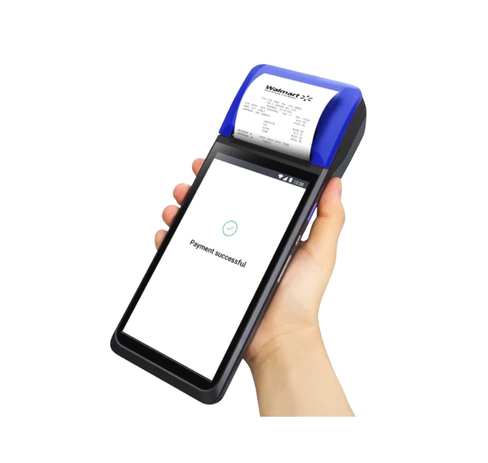 ATPOS 1008 Android Mobile POS Terminal | 5.99" Touchscreen | 4GB RAM + 64GB Storage | 2" Thermal Printer | NFC | 4G