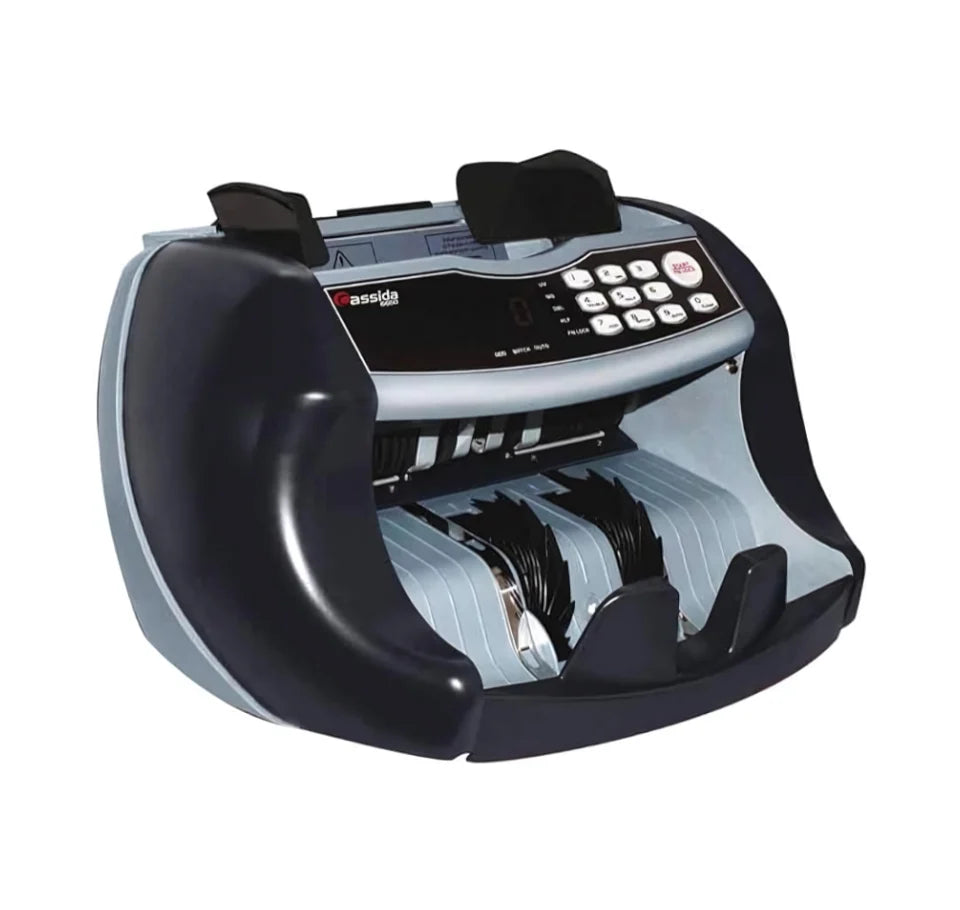 Cassida 6650 Series UVMG Currency Counter – Fake Note Detection Money Counter India