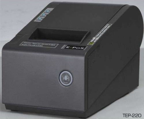 E-pos TEP220MD USB Serial Ethernet Thermal Receipt Printer - Black