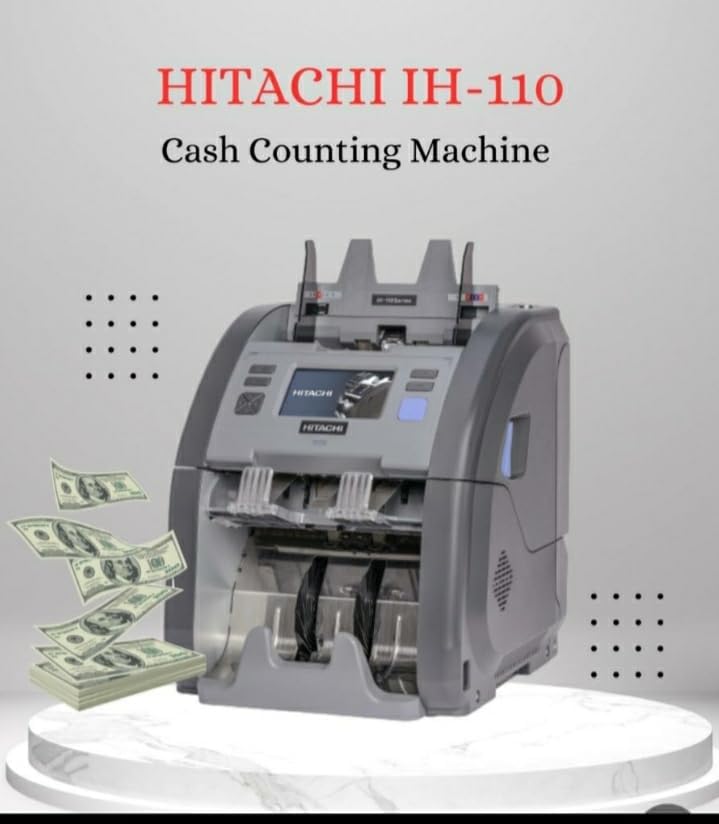 Hitachi IH-110 Cash Counting & Sorting Machine | Currency Counter India