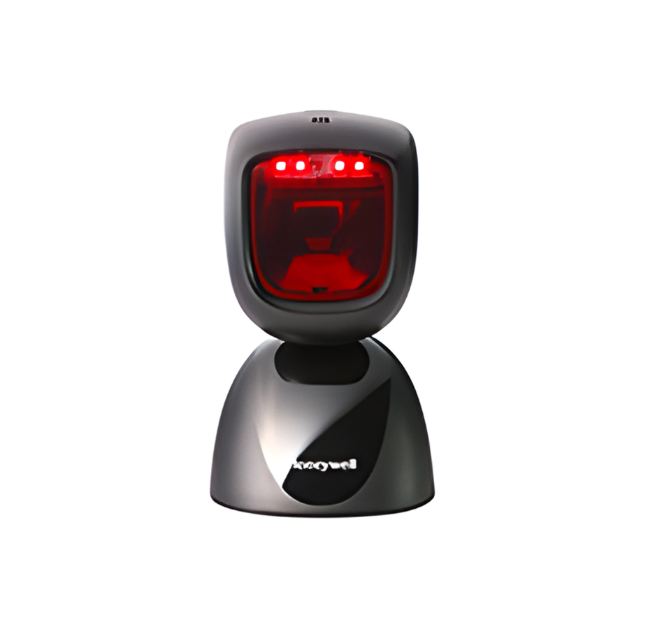 Barcode scanner with red light on a white background Honeywell Youjie HF600 Barcode Scanner (YJ-HF600-1-2USB)