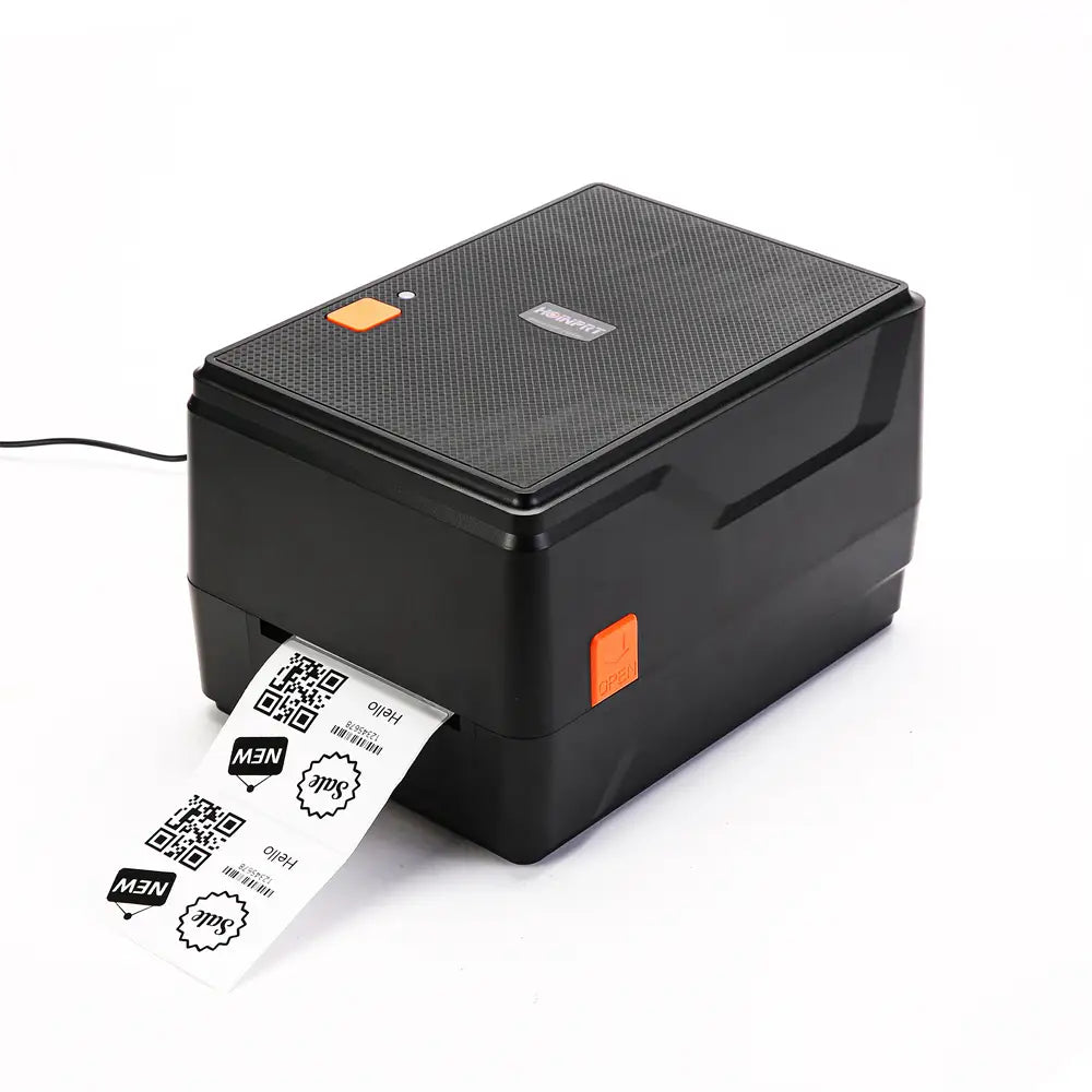 ATPOS HQ490 300 DPI Barcode Label Sticker Printer | 4-Inch Thermal Transfer Printer | Buy Online India