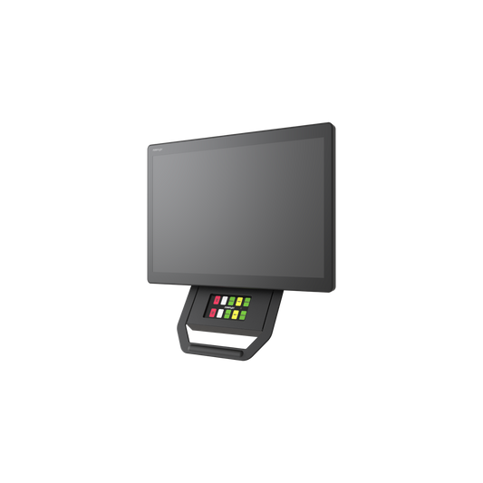 front side of view - KDS-4321 Kitchen Display System | 21.5” Industrial Touchscreen KDS for Restaurants & QSR Kitchens