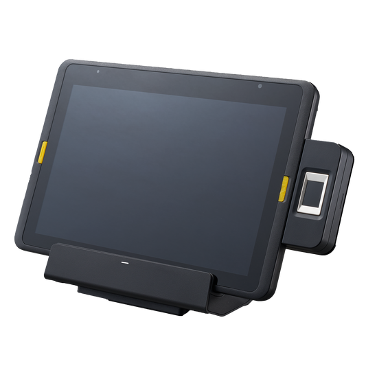 sid3e view of posiflex -MT-6208A Mobile POS Tablet | Android Portable POS Terminal for Retail, Delivery & Warehouse Management