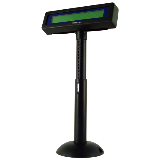 POSIFLEX PD-320UE Customer Display | 2-Line VFD Pole Display for Retail POS Billing & Restaurant POS Systems