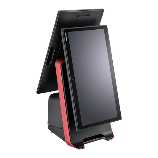 side view of posiflex - POSIFLEX BT-8016 POS Terminal | 15.6” Full HD Rotating Touchscreen POS System for Retail & Kiosk