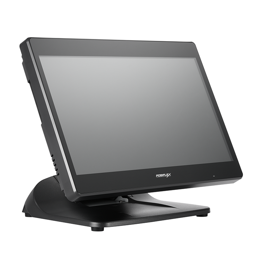 Posiflex side view - POSIFLEX POS Terminal PS-3616-G2 | Touch Screen POS Machine for Retail, Restaurant & Supermarket
