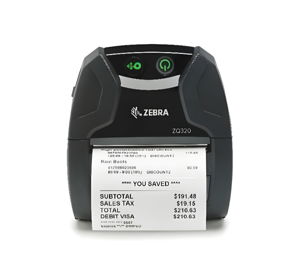 Zebra ZQ32-A0E02TE-00 Portable Barcode Label Printer - Posmea