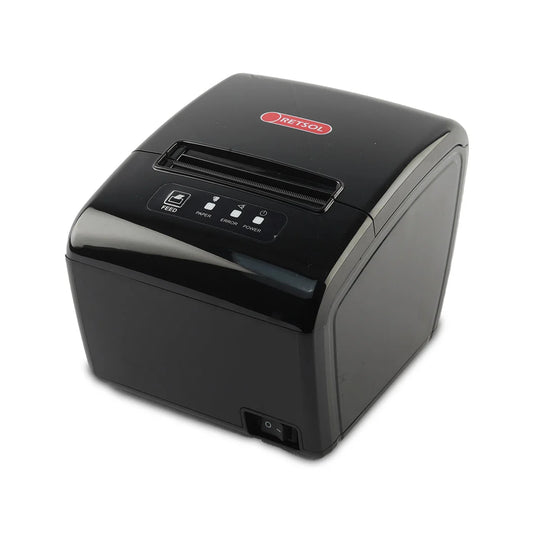RETSOL RTP-82UE Thermal Receipt Printer | 80mm USB & Ethernet POS Bill Printer for Retail, Restaurant & Billing | POSMEA India