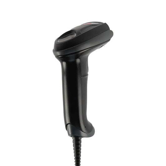 Black brush with a handle on a white background - RETSOL D-5030A HD High Definition 2D Barcode Scanner | USB QR & Barcode Reader | POSMEA India