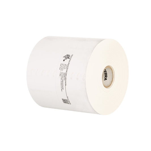 Zebra 800999-020 Z-Select 2000D Direct Thermal Tag Paper 102x76mm – Coated, 25mm Core, 12 Rolls/Box in Posmea India