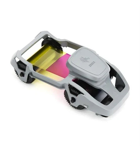 Zebra ZC100 / ZC300 ½-Panel YMCKO Ribbon 800300-370EM | 400 Prints Card Printer Ribbon India