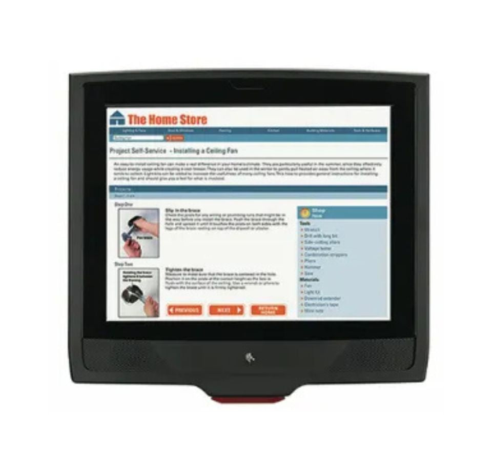 Zebra MK500 Micro Kiosk Handheld Scanner with Touchscreen Barcode Reader