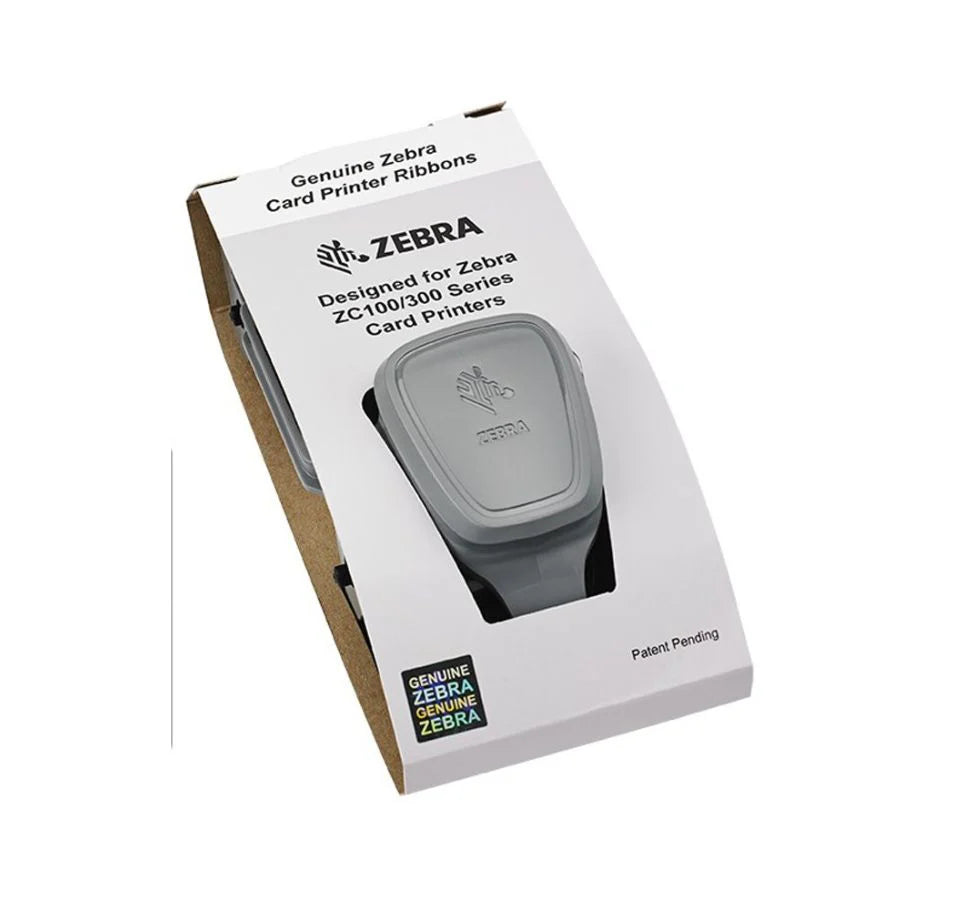 Zebra ZC100 / ZC300 Silver Ribbon – 1500 Prints | Part# 800300-307 | Buy in India from POSMEA