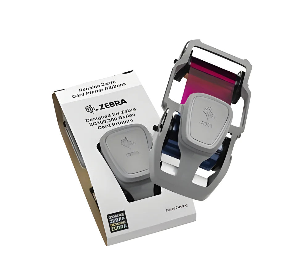 Zebra ZC150 / ZC350 YMCKLL Color Ribbon 800350-563EM | 200 Prints Card Printer Ribbon India
