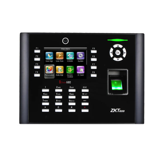 ZKTeco iClock 680 with Camera Fingerprint Reader | Biometric Device India & India 2025 Price