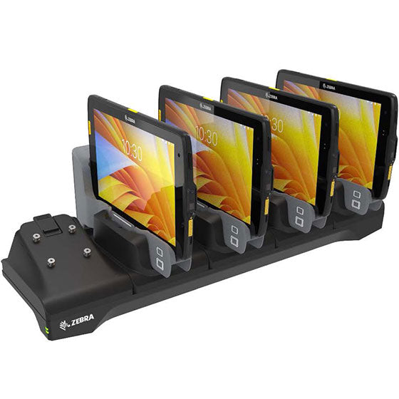 Zebra ET4X 4-Slot Charging Cradle for ET40 / ET45 8-Inch Tablets – Part# CRD-ET4X-4S8I1-01 | Buy in India