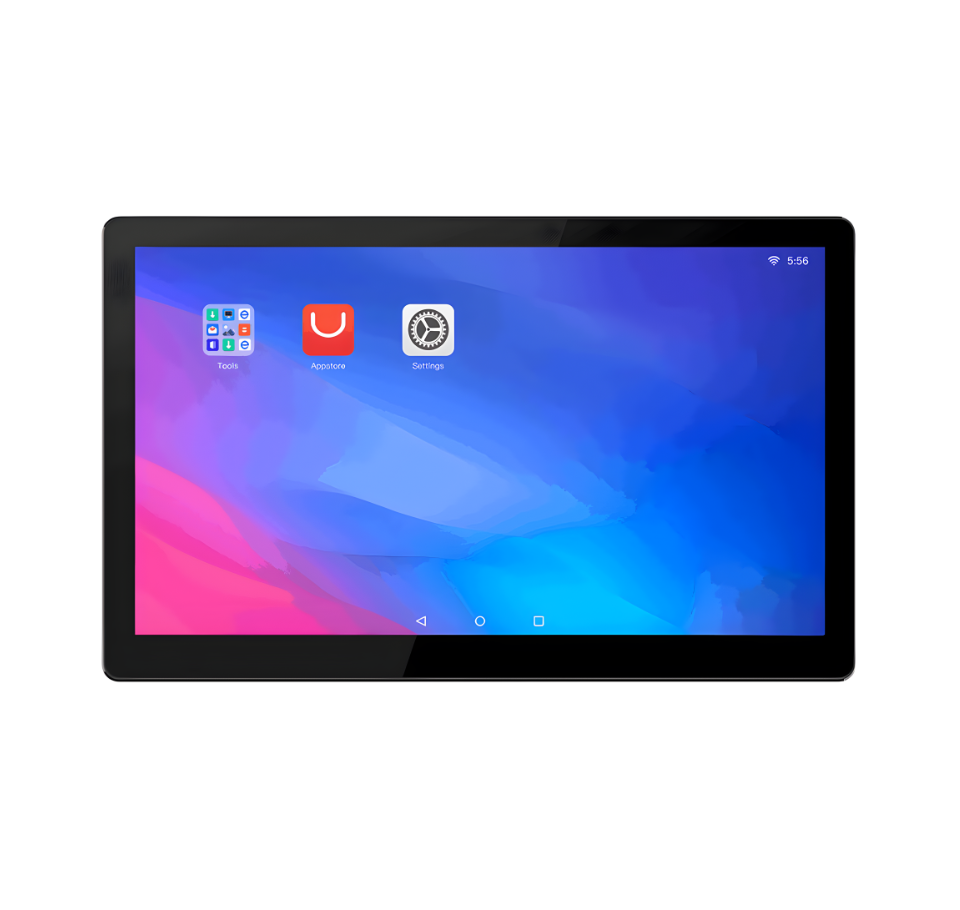 Tablet with colorful display on a white background 15” Touchscreen Smart Billing Machine in India – POSMEA